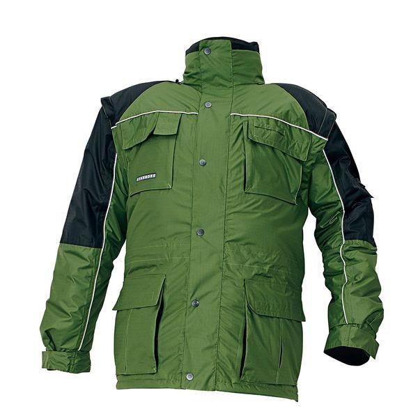 STANMORE téli kabát zöld/fekete