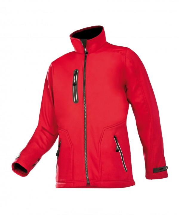 PULCO softshell kabát piros