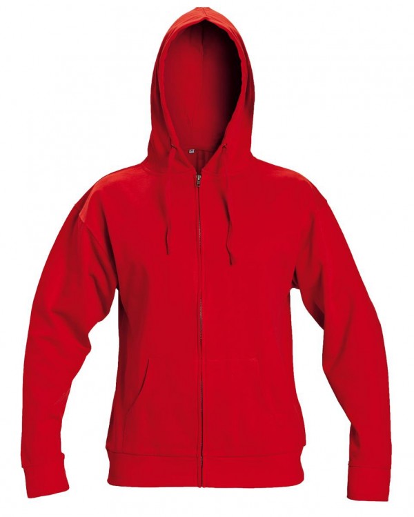 NAGAR kapucnis pulóver piros