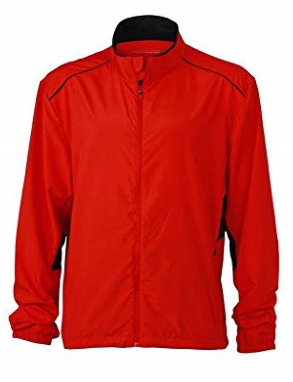 James & Nicholson piros színű férfi dzseki