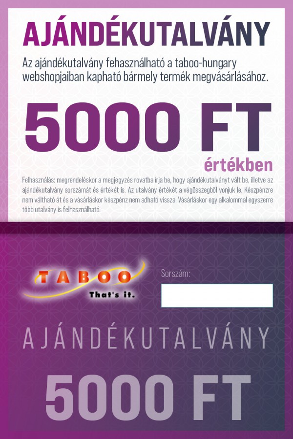 Ajándék Utalvány 5000