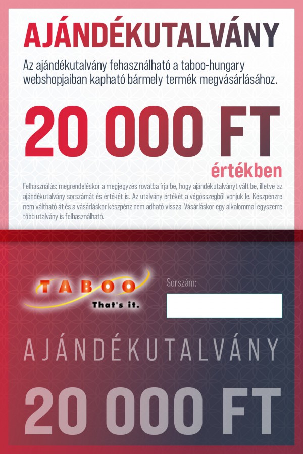 Ajándék Utalvány 20000