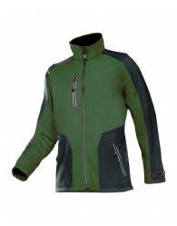 TORREON softshell kabát zöld/fekete