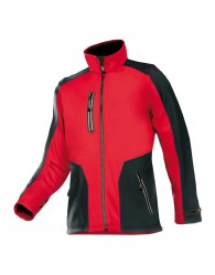 TORREON softshell kabát piros/fekete