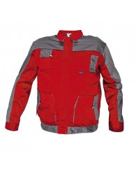 MAX EVO kabát piros/szürke