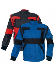 MAX kabát 260 g/m2 kék/fekete