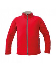 NAMSEN softshell kabát piros