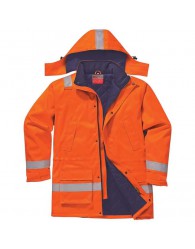 TUNK AS+FR téli kabát narancssárga