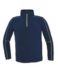 WELBURN polár pulóver navy