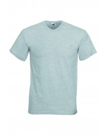 Fruit of the Loom V-nyakú Szürke férfi póló
