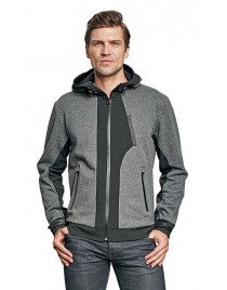 STRIB softshell kabát szürke