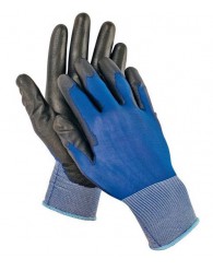 SMEW fekete kesztyű nylon-1 kék/fekete