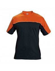 EMERTON trikó fekete/narancssárga