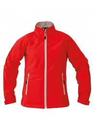 GAULA LADY softshell kabát piros