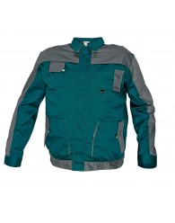 MAX EVO kabát zöld/szürke